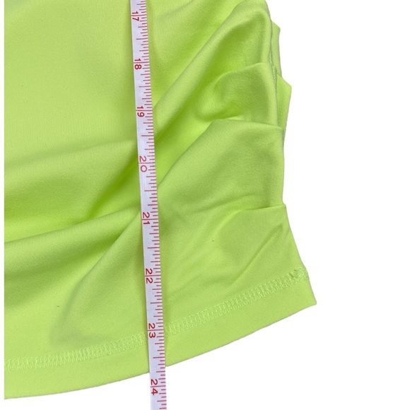 Karma Workout Tank Top, Lime Green - Picture 5 of 7